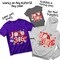 Valentines Faith DTF Transfer - John 3 16 Hearts Stars Ready To Press